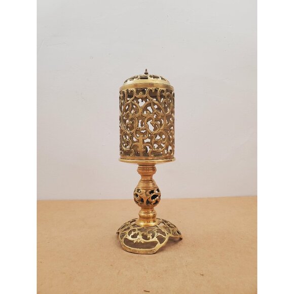 Candle holder / candlestick / candle lamp / lantern - Simple design Vintage - Picture 1 of 10